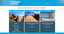 Desktop Screenshot of concretecanvas.co.za