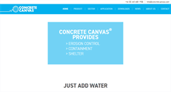 Desktop Screenshot of concretecanvas.com